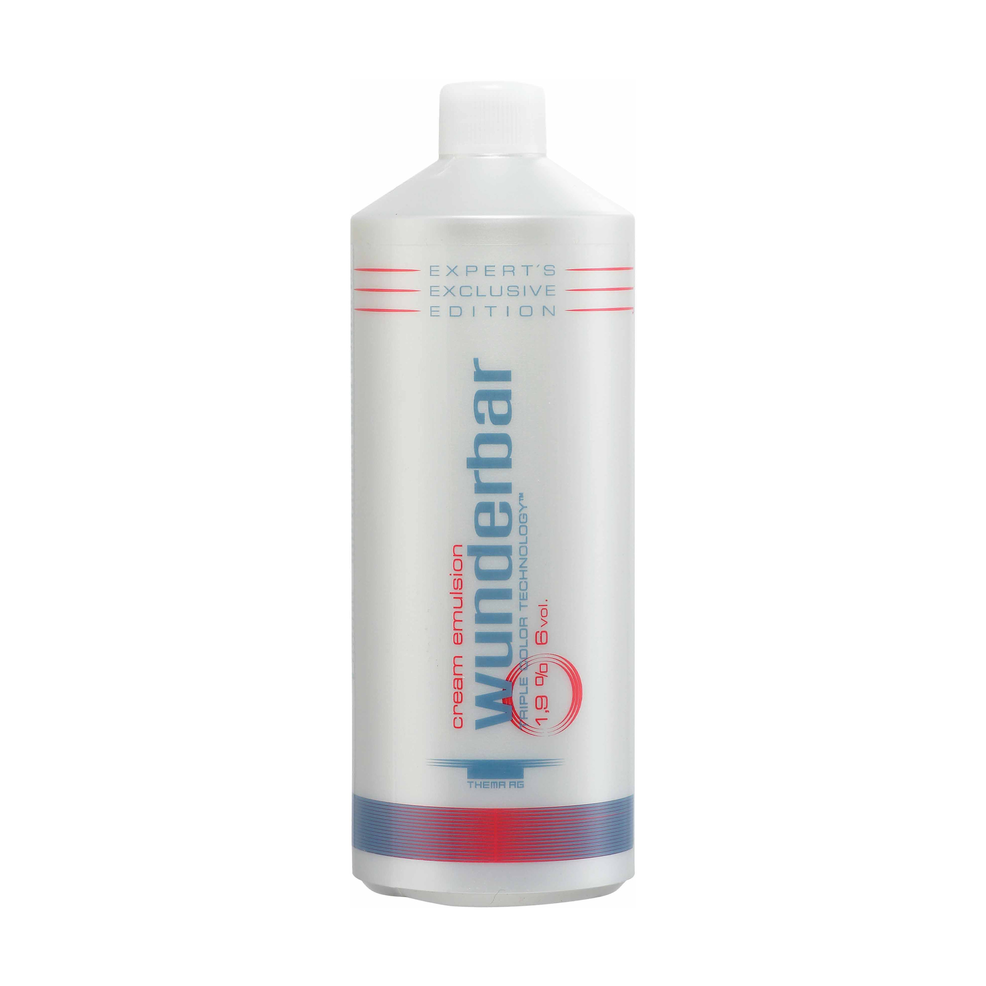 Крем-окислювач для волосся Wunderbar Cream Peroxide 6 Vol 1.9%, 1 л